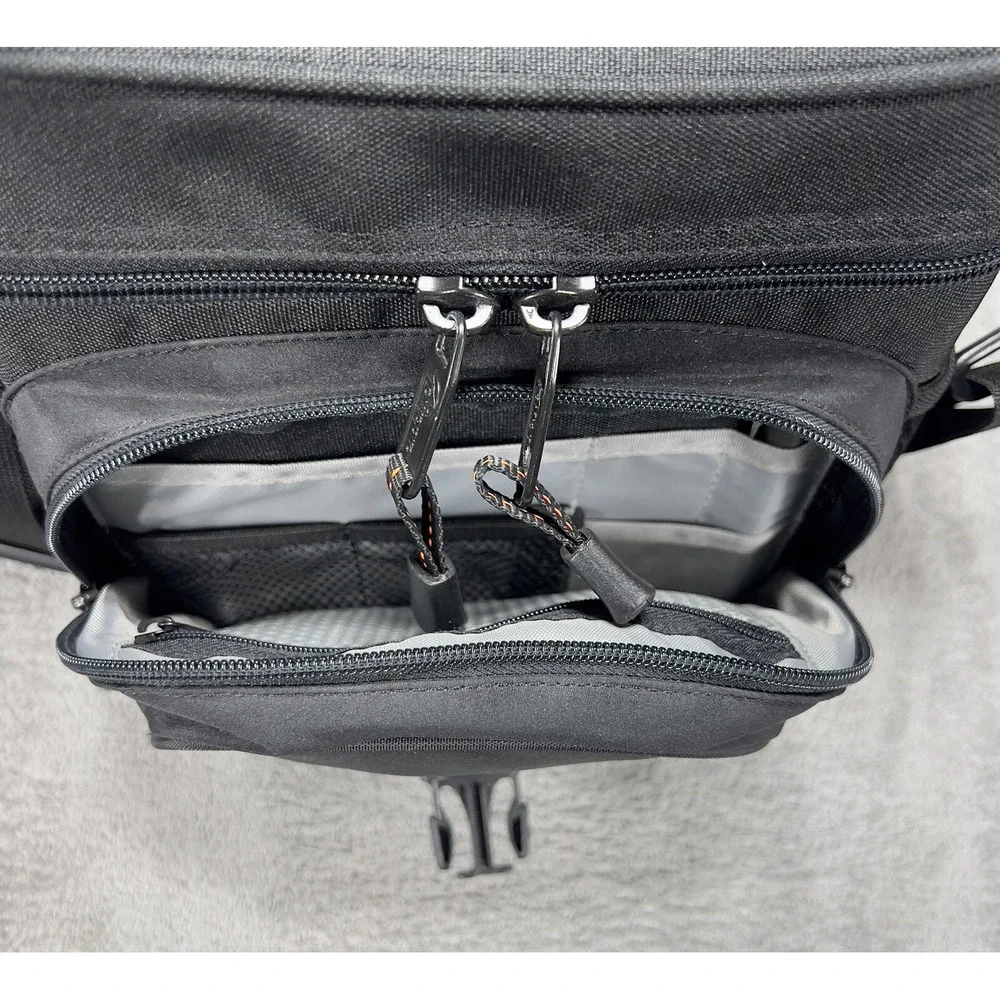 Lowepro Nova 2 AW Camera Bag - Black - Rain cover, strap, inner dividers